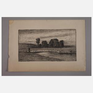 Konvolut Radierungen Brendel und Gleichen-Russwurm