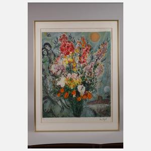 Marc Chagall, ”Bouquet de fleurs”
