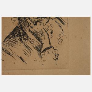 Prof. Lovis Corinth, Frauenbildnis