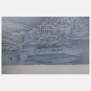 Wolfgang Fratscher, "Blaues Haus"