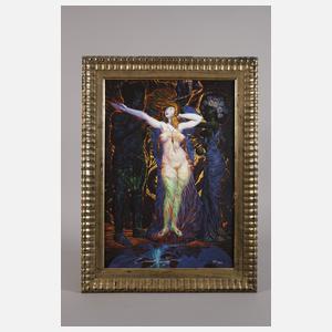 Prof. Ernst Fuchs, "Die Entkleidung der Esther"