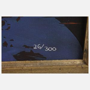 Prof. Ernst Fuchs, "Die Entkleidung der Esther"