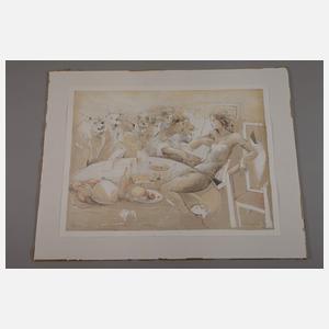 Jürgen Görg, "Tischszene"