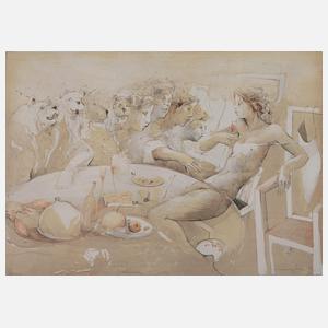 Jürgen Görg, "Tischszene"