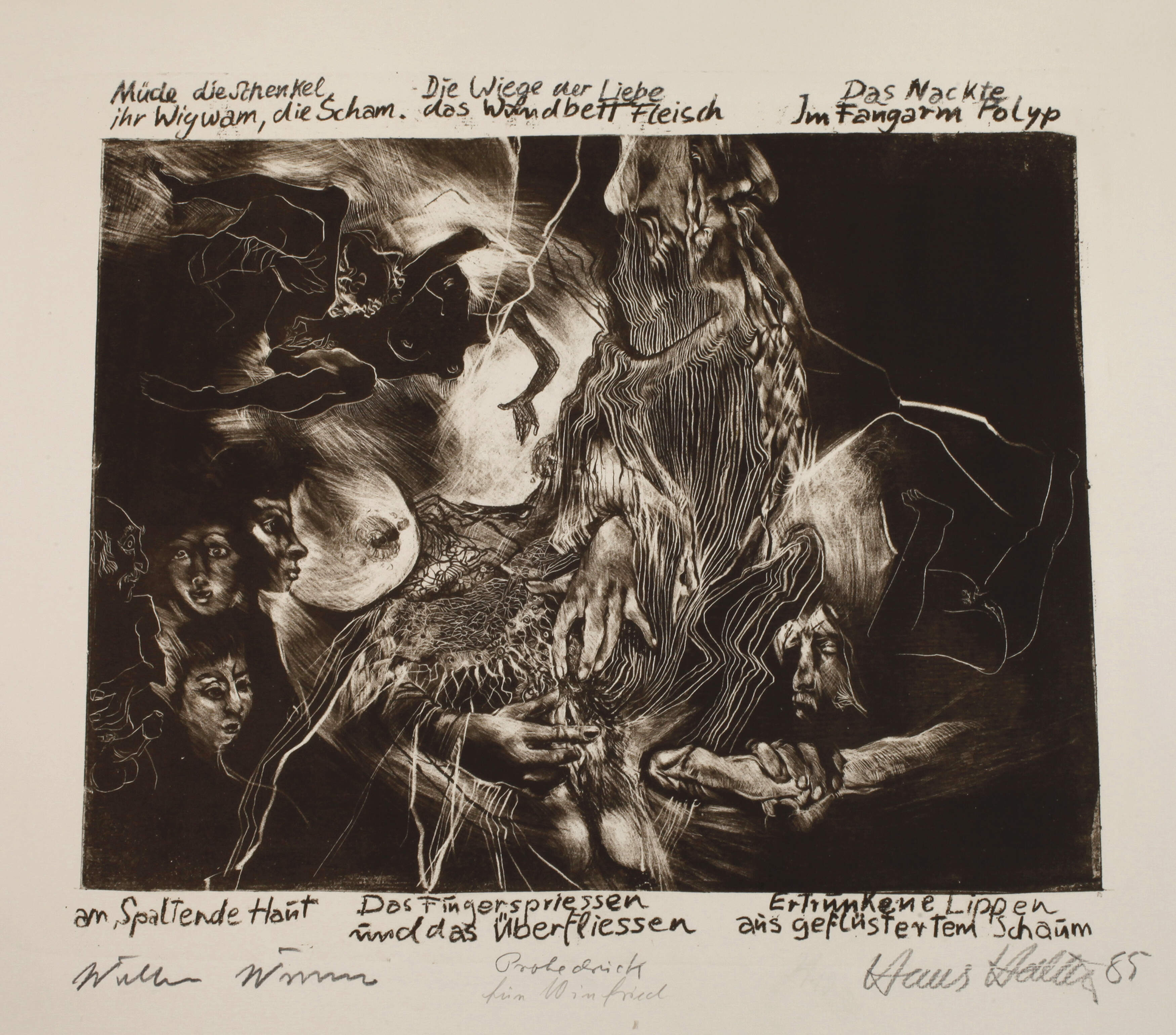 Hans Haller, Erotika