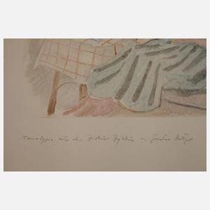 Gustav Hetzer, Blatt II aus "Zirkus-Zyklus"