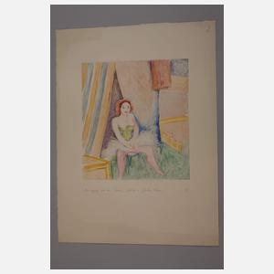 Gustav Hetzer, Blatt III aus "Zirkus-Zyklus"