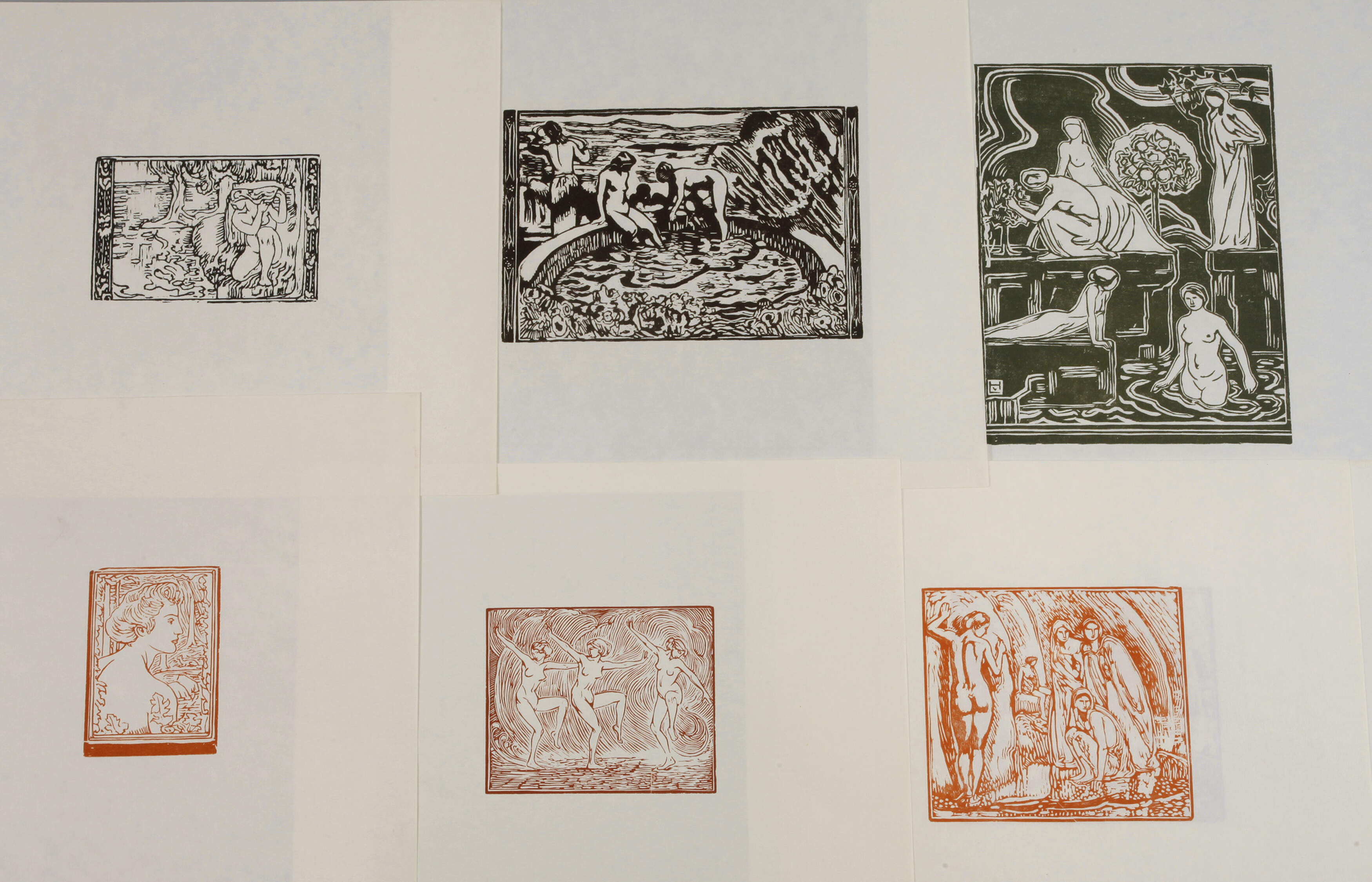 Prof. Ludwig von Hofmann, Graphikkonvolut