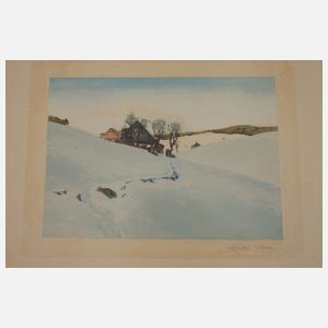 Friedrich Iwan, Drei Winterlandschaften