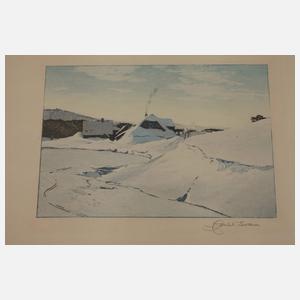 Friedrich Iwan, Drei Winterlandschaften