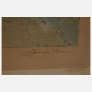 Friedrich Iwan, "Allee bei Landeshut"