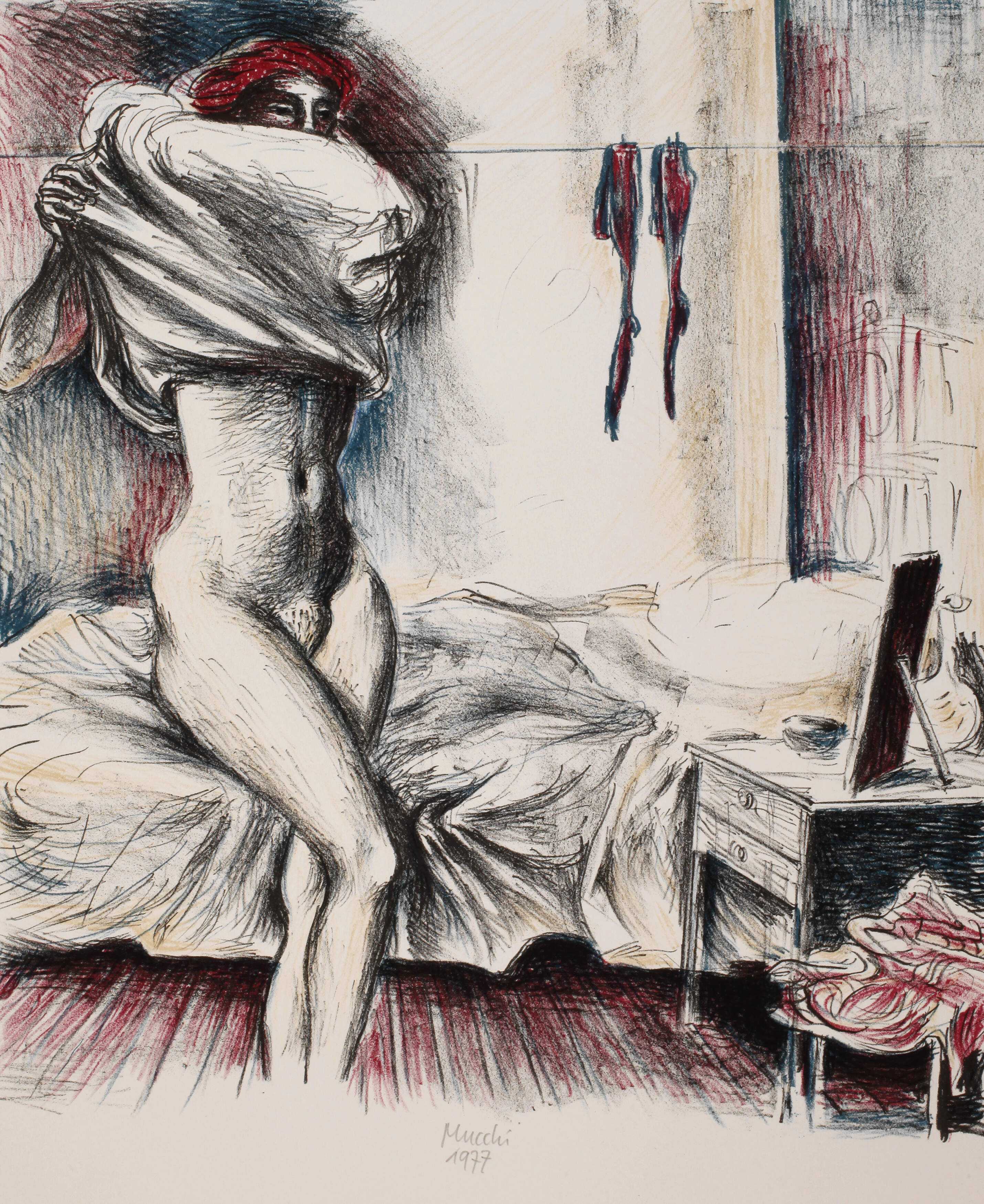 Prof. Gabriele Mucchi, "Sich Anziehende"