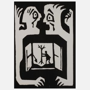 Prof. Herbert Sandberg, "Der Streit"