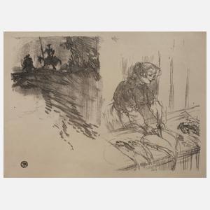 Henri de Toulouse-Lautrec, Fischverkäuferin