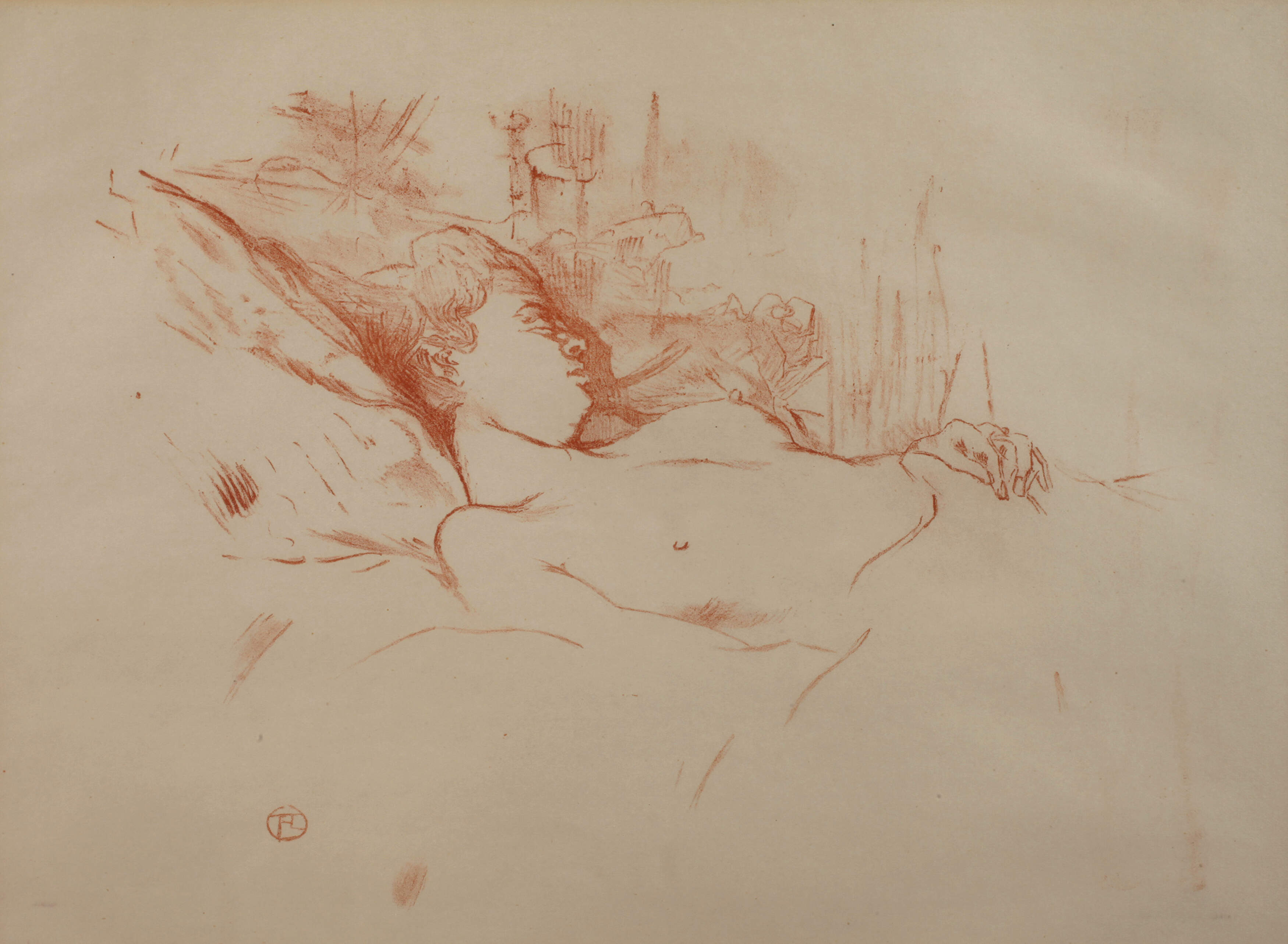 Henri de Toulouse-Lautrec, "Le Sommeil"