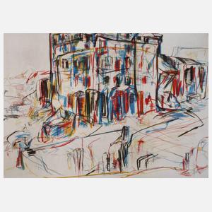 Andreas Zahlaus, "Bauplatz II, Berlin-Alt Buch"