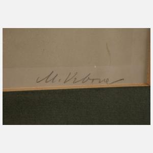 Ballerina beim Schuhe binden