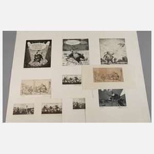 Konvolut Jagdkarikaturen