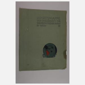 Jahresmappe 1918 Wien