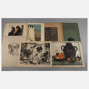 Jahresmappe 1918 Wien