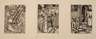Konvolut Kupferstiche