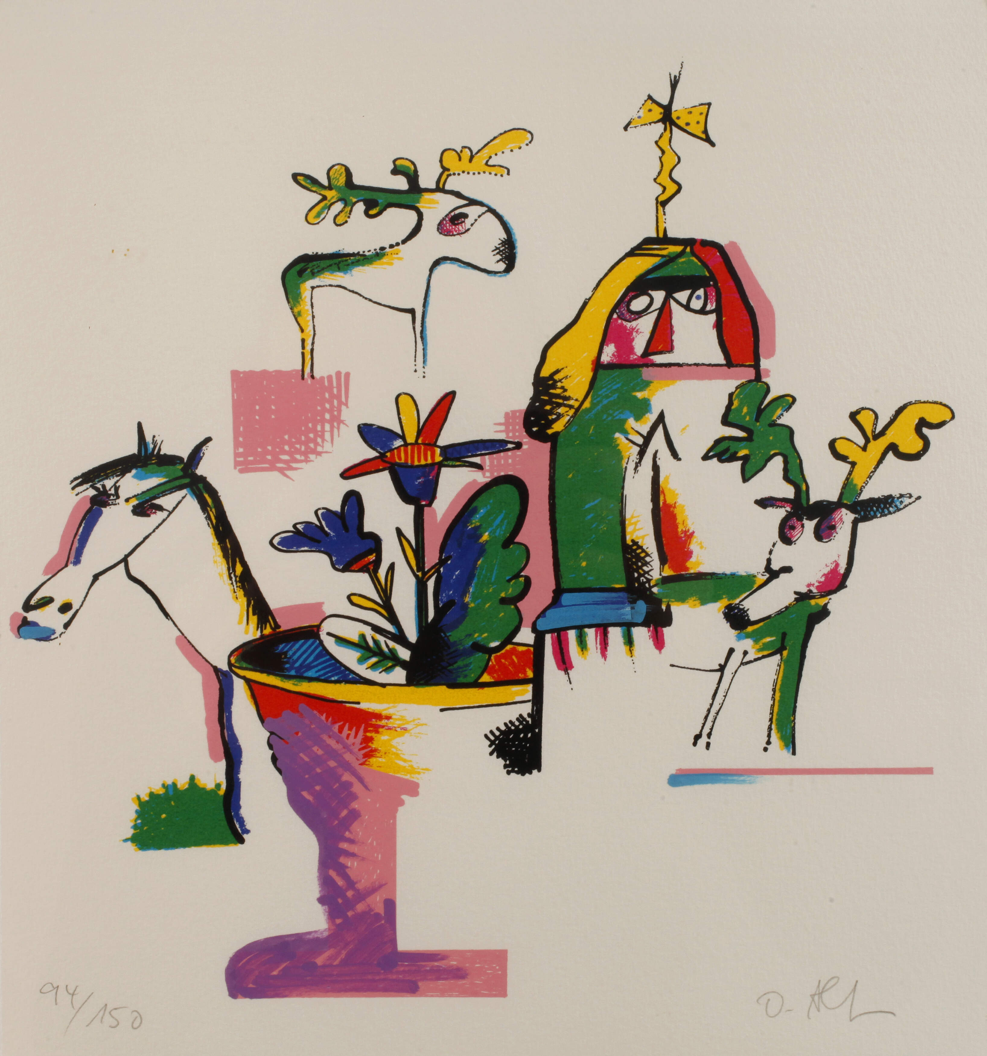 Otmar Alt, "Prinz Grünewald-Elch"