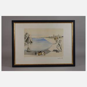 nach Salvador Dali, Surrealistische Komposition