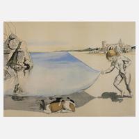 nach Salvador Dali, Surrealistische Komposition111