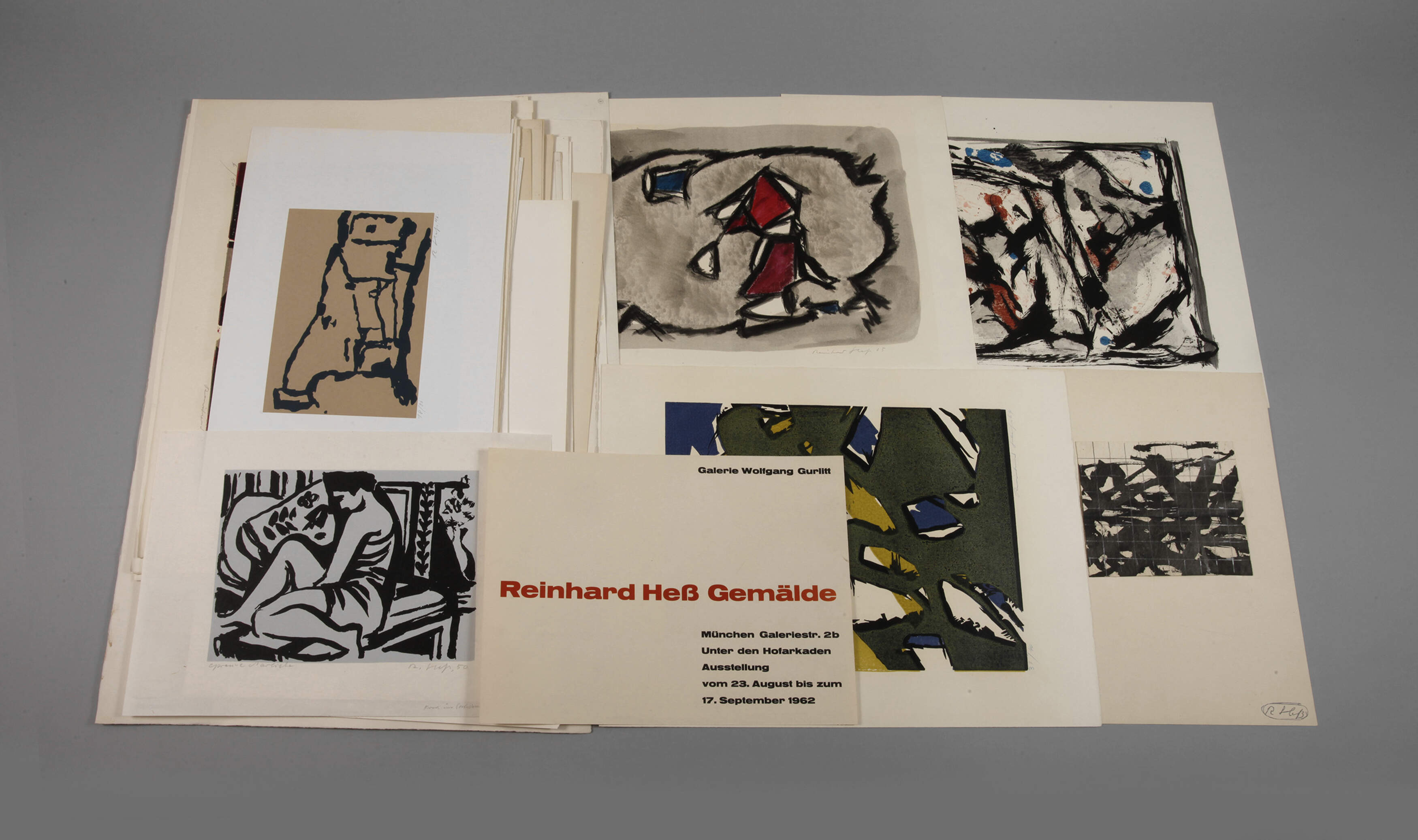 Reinhard Hess, Teilnachlass