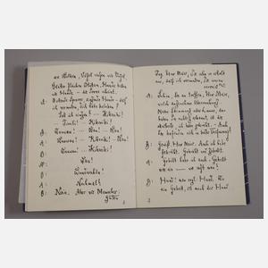 Horst Hussel, "Zwei Dialoge"