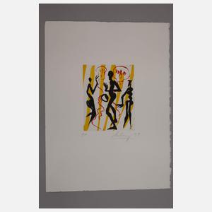 Helge Leiberg, Tanzende