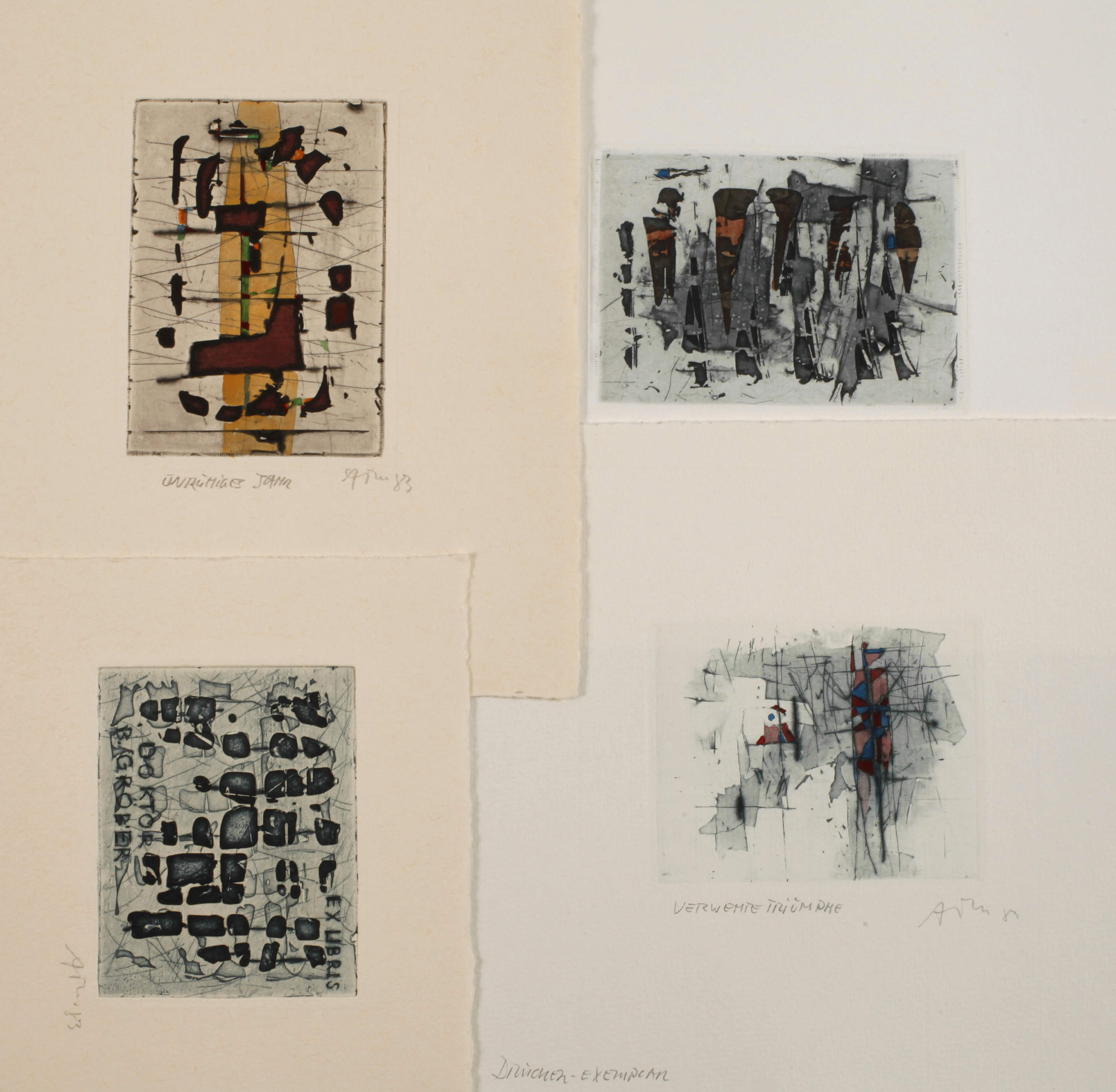 Alfred Traugott Mörstedt, Graphikkonvolut