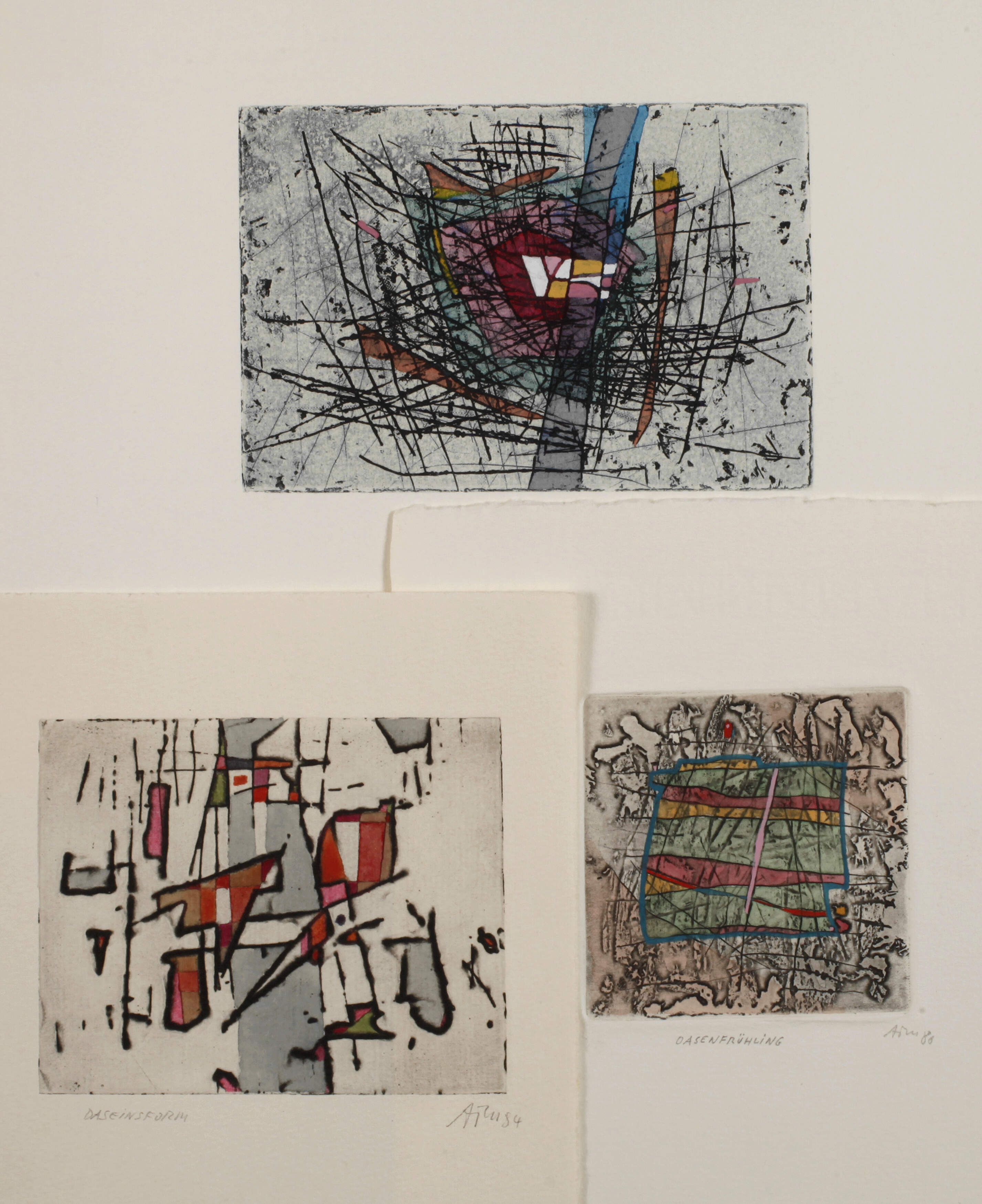 Alfred Traugott Mörstedt, Graphikkonvolut