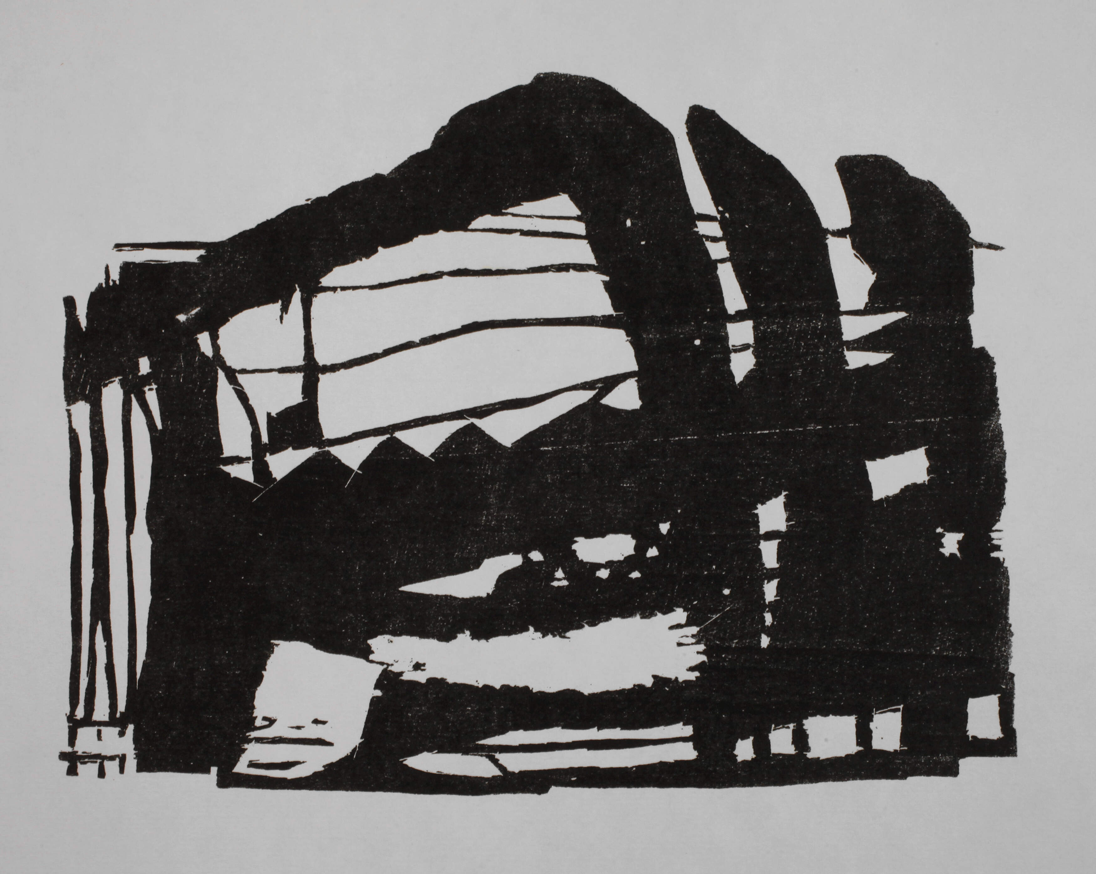 Alfred Traugott Mörstedt, Abstrakte Komposition