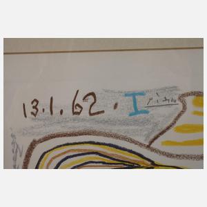 nach Pablo Picasso, Kubistischer Kopf