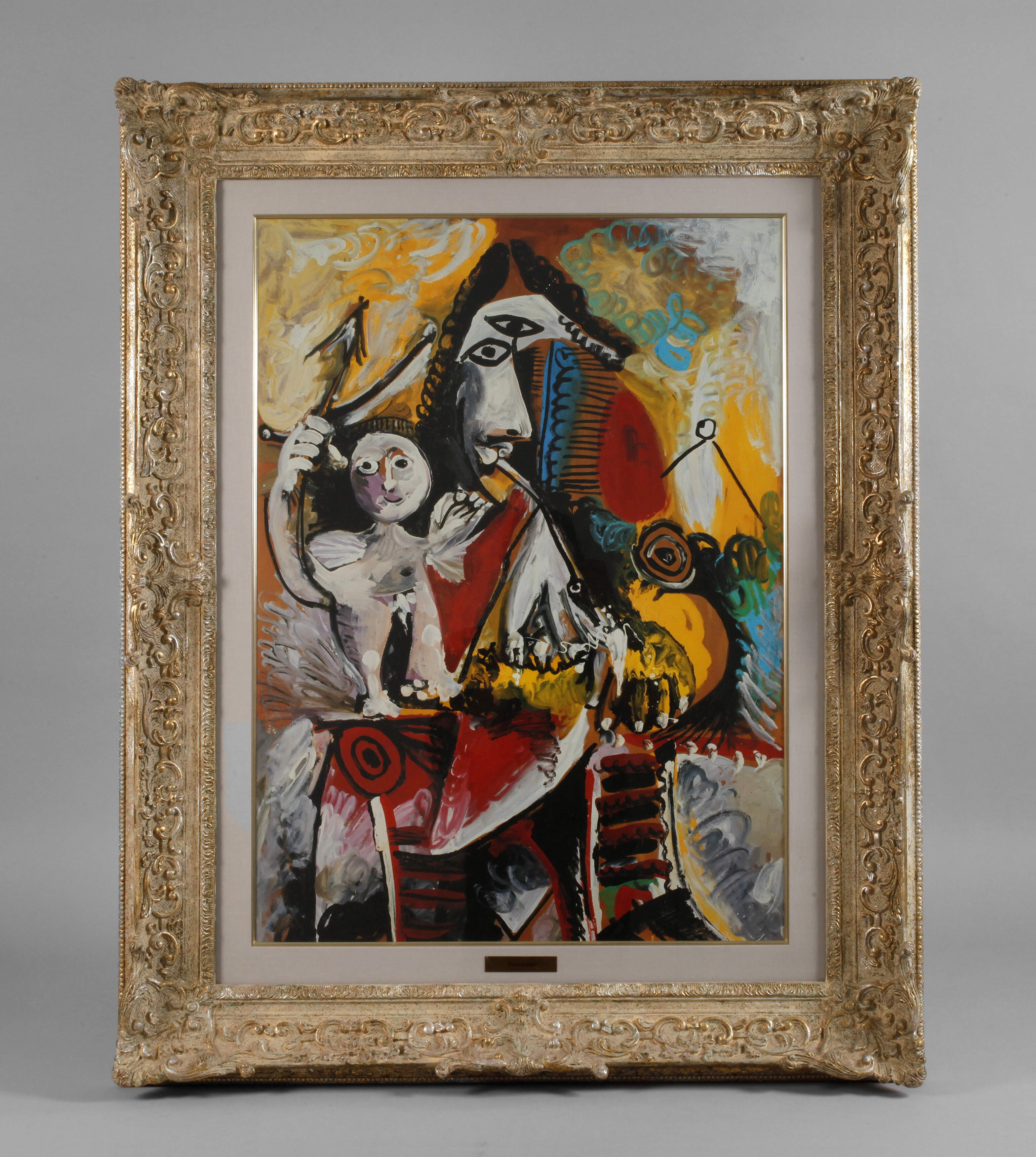 nach Pablo Picasso, "Mousquetaire et Amour"