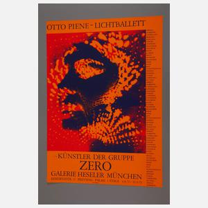 Prof. Otto Piene, Plakat "Lichtballett"