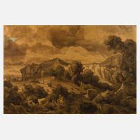Friedrich Preller d. Ä., Italienische Landschaft111