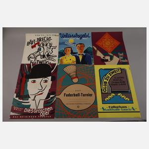 Anne Askenasy, Konvolut Plakate und Plakatentwürfe