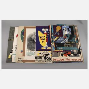 Anne Askenasy, Konvolut Plakate und Plakatentwürfe