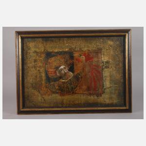 Omer Berber, Orientale mit Hahn