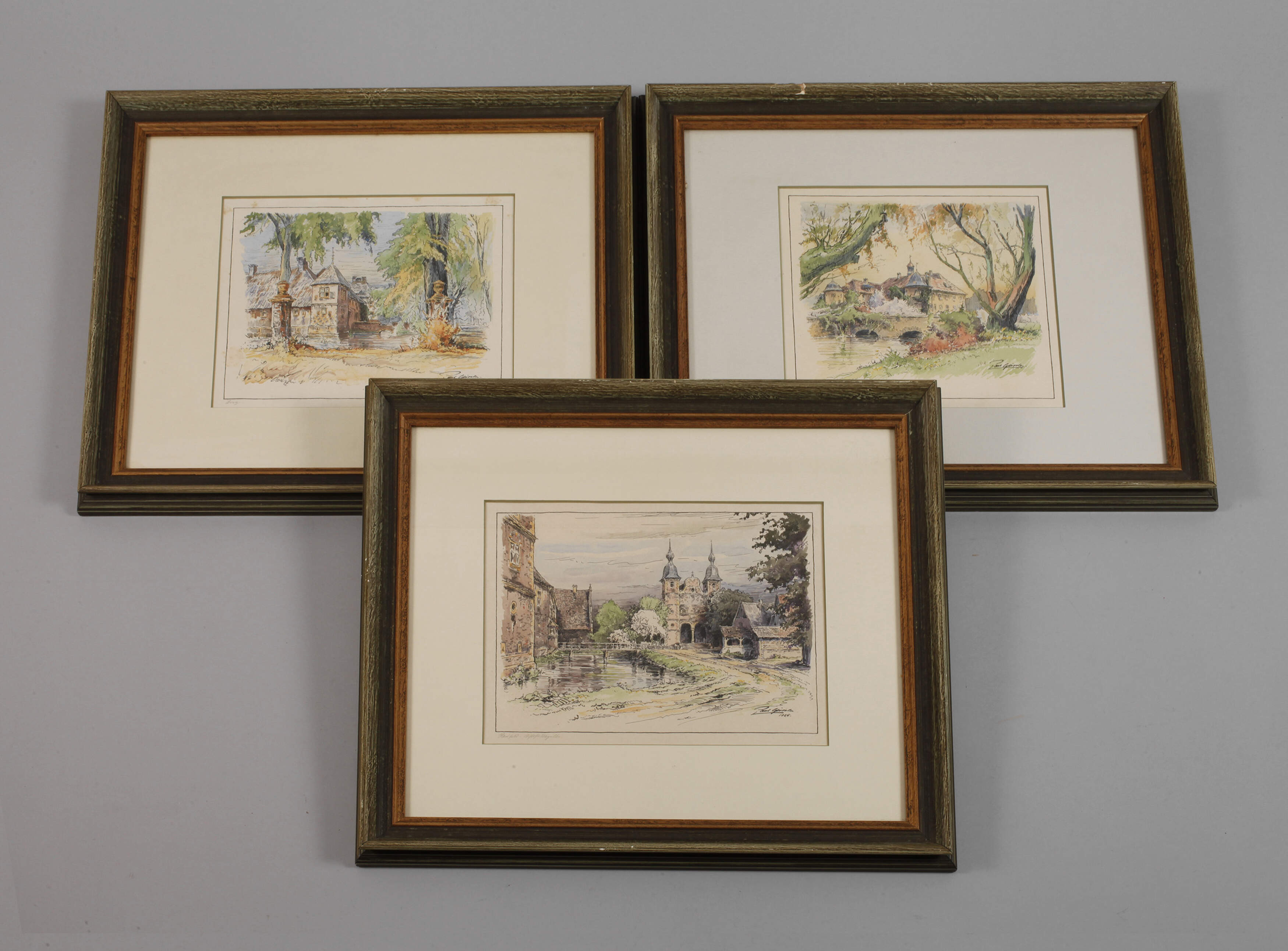 Prof. Paul Geissler, "Westfälische Wasserburgen"