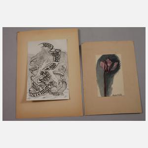 Herbert Grass, Konvolut Arbeiten