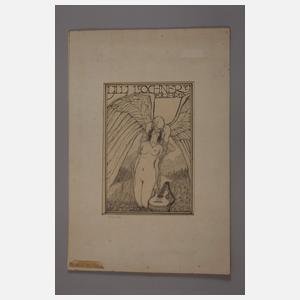 Herbert Grass, Entwurfszeichnung