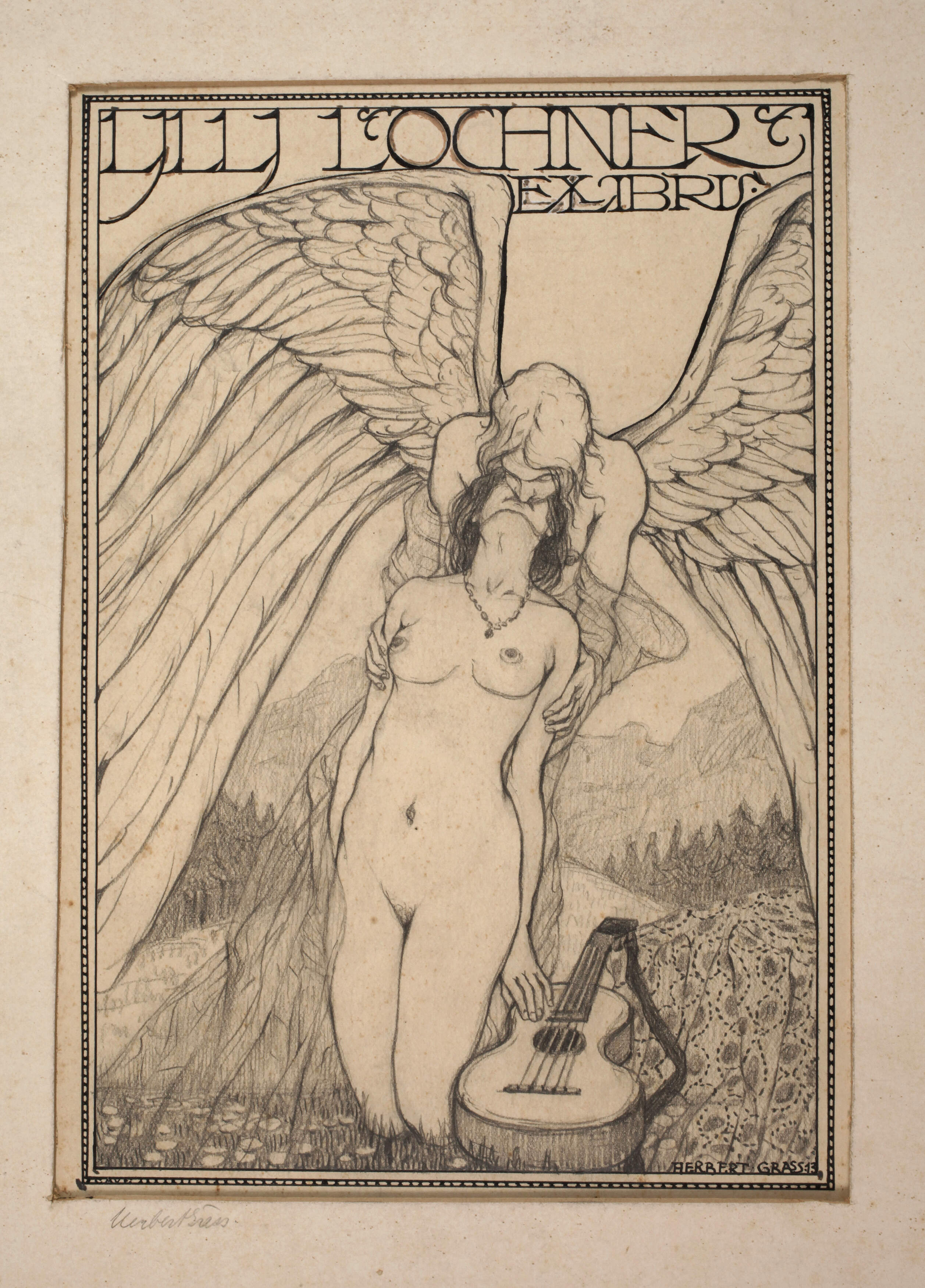 Herbert Grass, Entwurfszeichnung