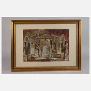 Georg Janny, attr., Schlossinterieur