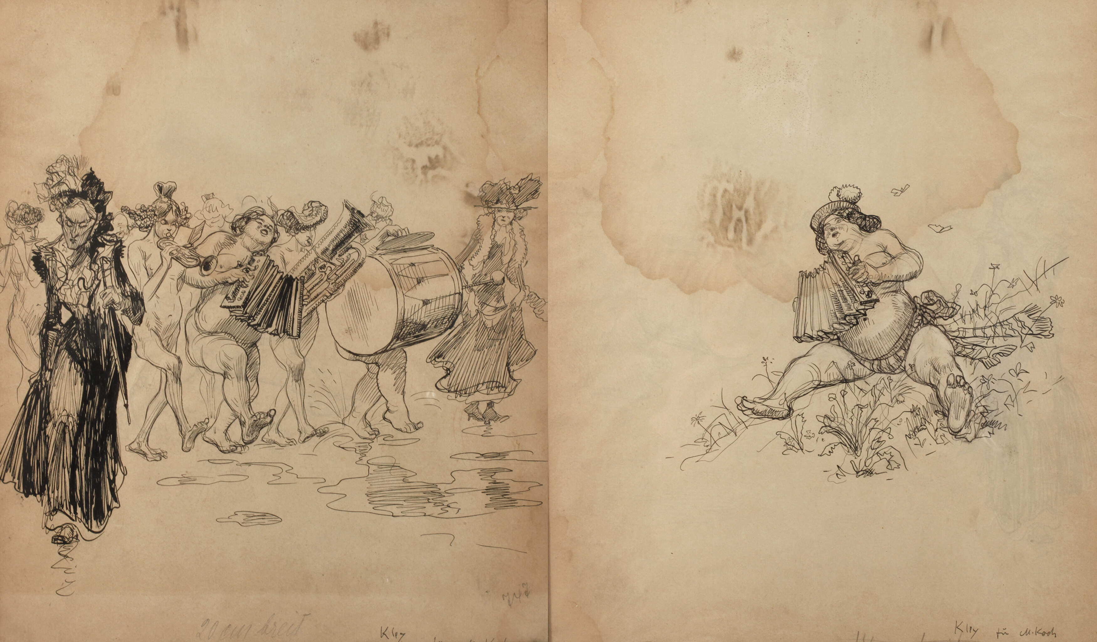 Heinrich Kley, Festumzug