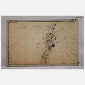 Heinrich Kley, Skizzenblatt