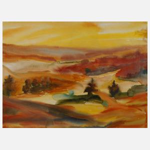 Alfred Kohler, Sommerliche Landschaft