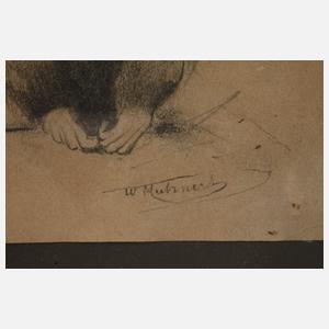 Wilhelm Kuhnert, attr., Orang-Utan